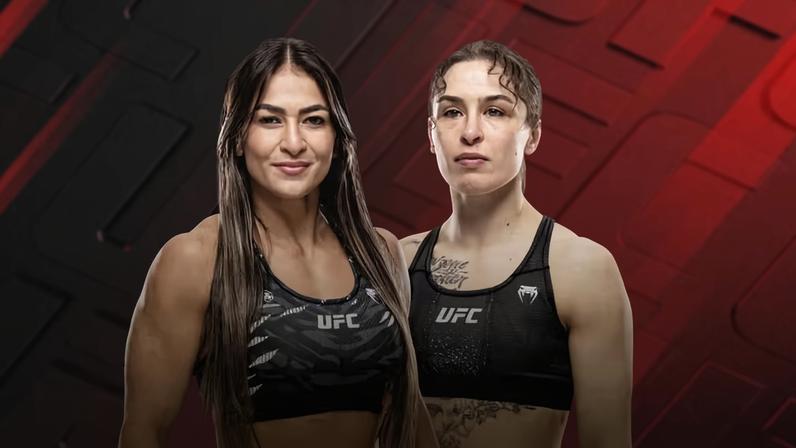 Bia Mesquita enfrenta Melissa Mullins no UFC Vegas 119, em junho de 2026. (Divulgação)
