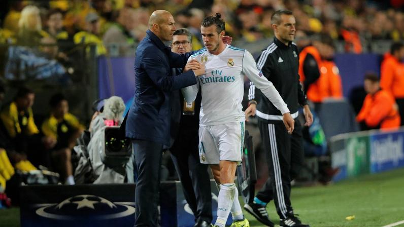 Bale e Zidane — Foto: Reuters