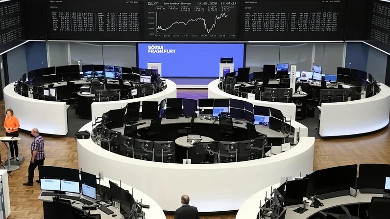 Salão da Bolsa de Valores de Frankfurt