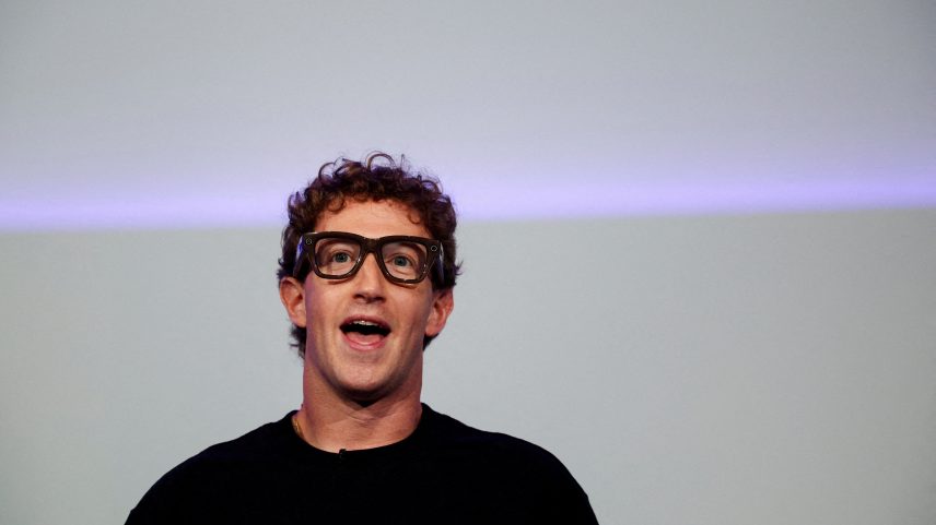Mark Zuckerberg durante o Meta Connect em setembro de 2025 — Foto: REUTERS/Carlos Barria
