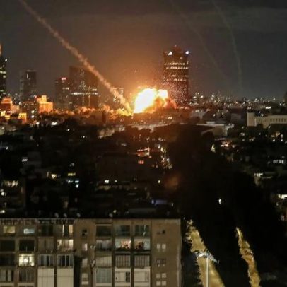 Irã lança mísseis contra Israel após fala de Trump sobre Ormuz