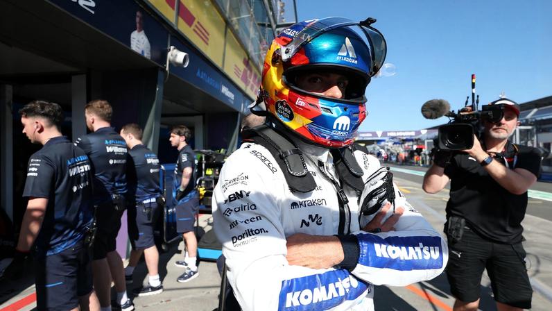Carlos Sainz Jr, piloto da Williams, durante o final de semana do GP da Austrália de F1 — Foto: Hollie Adams/Reuters