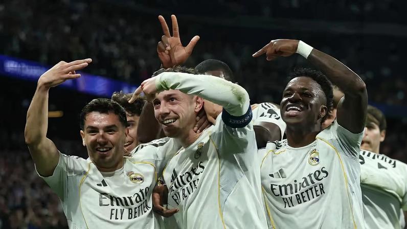 Real Madrid vem embalado por vitória importante diante do City — Foto: Reuters