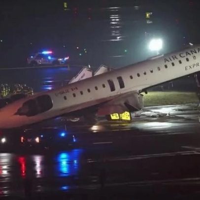 Colisão em aeroporto de Nova York mata comandante e copiloto