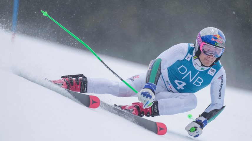 Lucas Pinheiro em ação na etapa de Lillehammer — Foto: REUTERS