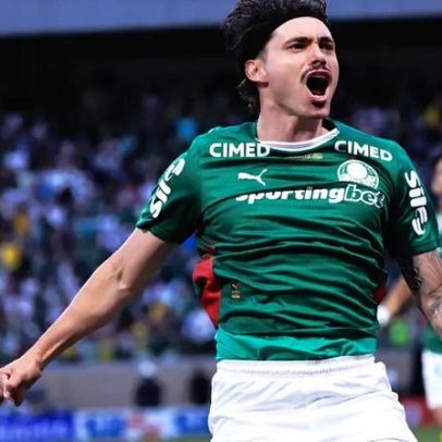 Maurício abre o placar em Palmeiras x São Paulo pelo Paulistão