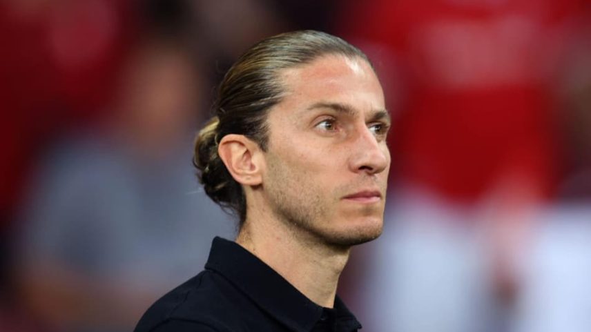 Filipe Luís, ex-treinador do Flamengo (Foto: EDU ANDRADE/Fatopress/Gazeta Press)
