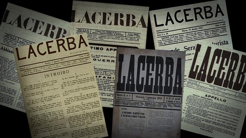 Lacerba: uma revista que foi publicada por dois anos, entre janeiro de 1913 e fevereiro de 1915, “foi palco de papel do futurismo” e influenciou Mário de Andrade a fundar o Modernismo - Arte sobre imagens extraídas do livro Lacerba e o Futurismo Florentino