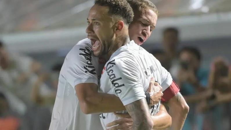 Neymar em partida do Santos diante do Vasco. (Foto: Jota Erre/Agif/Gazeta Press)