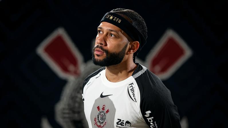 Memphis Depay registra maior jejum de gols desde a chegada ao Corinthians