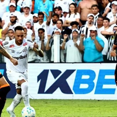 Corinthians abre o placar, Santos busca empate no clássico da Vila Belmiro