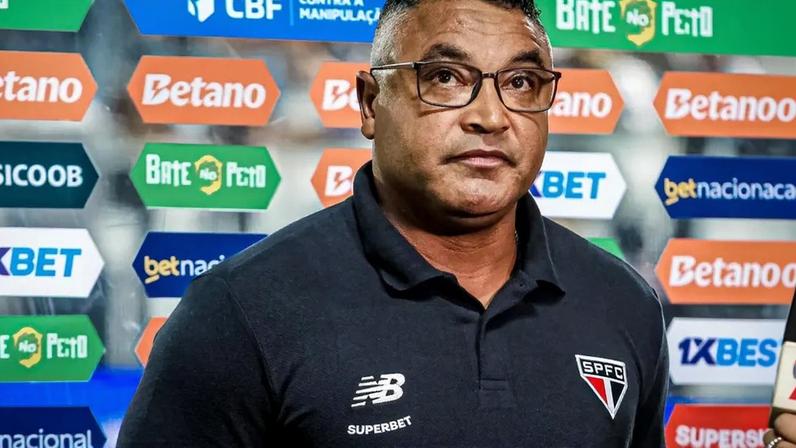 Roger Machado, técnico do São Paulo