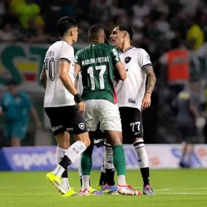 Botafogo troca foto de Marlon Freitas por Marçal no Nilton Santos