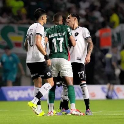 Fala de Correa, do Botafogo, gera discussão com Marlon Freitas