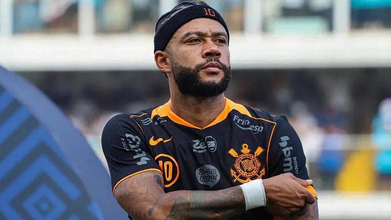 Corinthians quer renovar com Memphis Depay (Foto: Theo Daolio/Mochila Press/Gazeta Press)