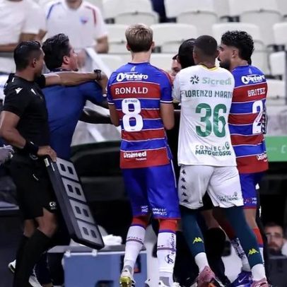 Partida da Série B registra agressões entre técnicos; vídeo circula