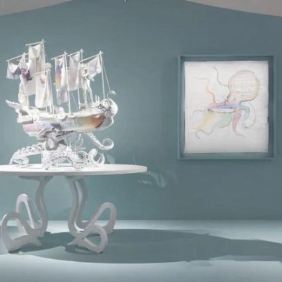 Artista Fujiwara explora Guernica, sífilis e atriz japonesa em Luxemburgo