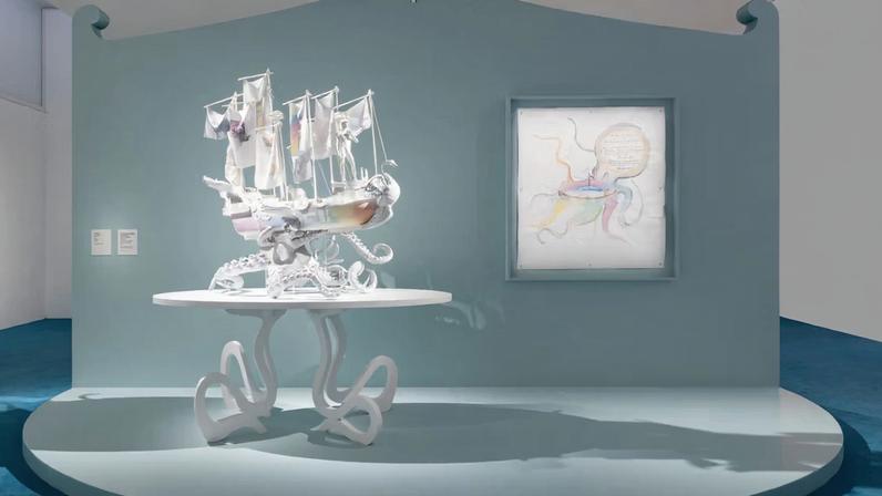 Artista Fujiwara explora Guernica, sífilis e atriz japonesa em Luxemburgo