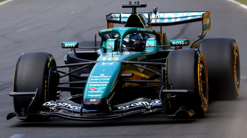 Lance Stroll pilota Aston Martin no GP da Austrália de F1 2026 — Foto: Divulgação