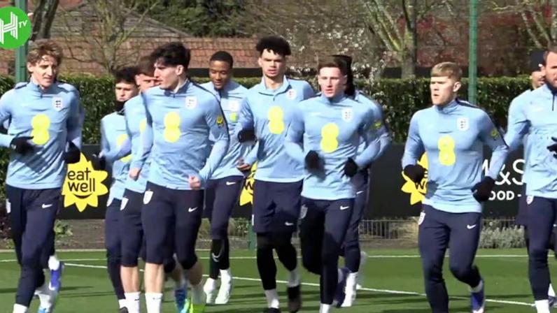 O time de Thomas Tuchel se prepara para o confronto com o Japão em Wembley.