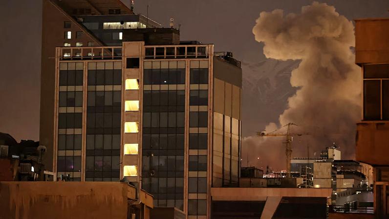 Smoke rises following an explosion, after Israel and the U.S. launched strikes on Iran, in Tehran, Iran, March 1, 2026. Majid Asgaripour/WANA (West Asia News Agency) via REUTERS