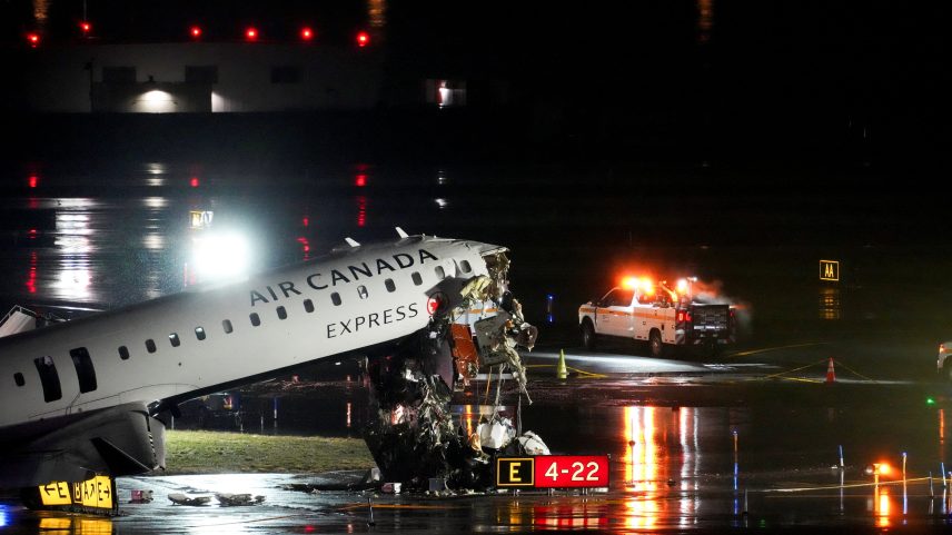 Acidente com aeronave da Air Canada aconteceu no Aeroporto LaGuardia, em Nova York