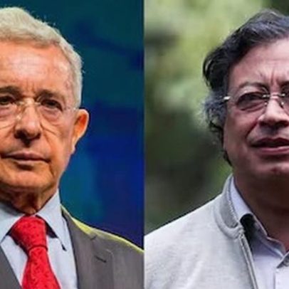 Uribe e Petro: dois lados que marcam a eleição na Colômbia