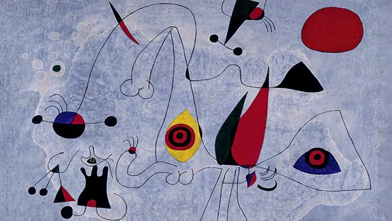 “A world of real unreality”: Joan Miró’s Femme et oiseaux au lever du soleil (1946)