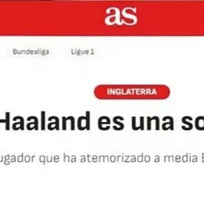 Imprensa internacional critica Haaland antes de City x Real