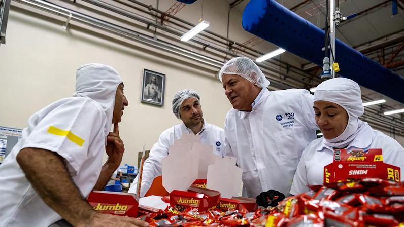 Gabriel Gilinski, da Nutresa que domina o mercado de chocolates da Colômbia (Foto: Esteban Vanegas/Bloomberg)