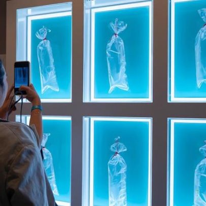 Artistas ocupam o Peninsula Hotel em Hong Kong com peixes e flores cerâmicas