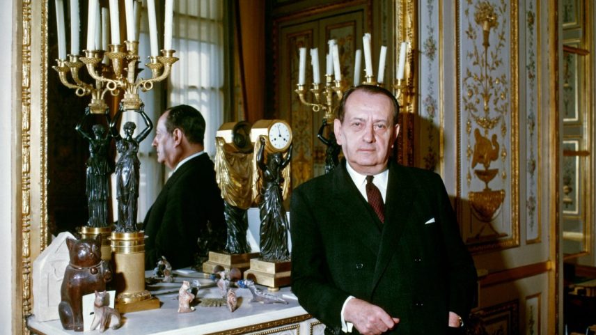 André Malraux (1901-76) was the French culture minister from 1958 to 1969 under President Charles de Gaulle