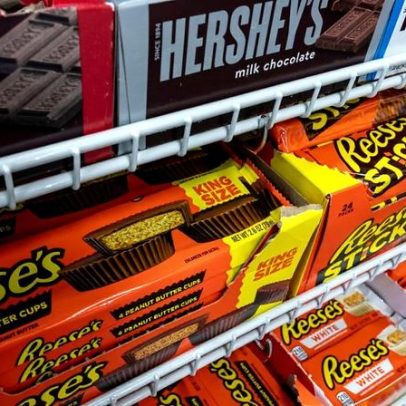 Hershey muda receita de produtos até 2027, sem sabor de chocolate