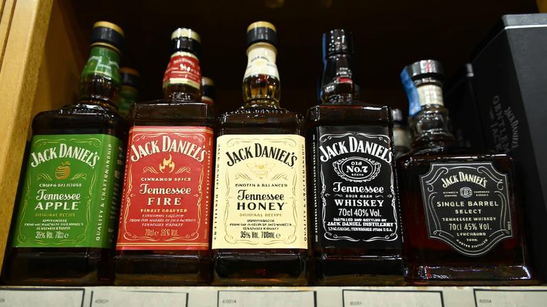 Garrafas de Jack Daniel's