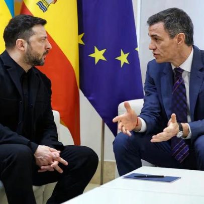 Sánchez e Zelenski se reúnem em La Moncloa após encontro nesta quarta