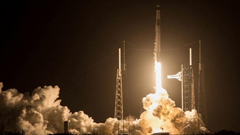 Foguete Falcon9 da SpaceX, empresa de Elon Musk