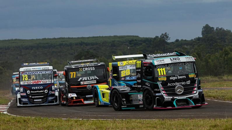 Copa Truck no Autódromo de Campo Grande — Foto: Duda Barros