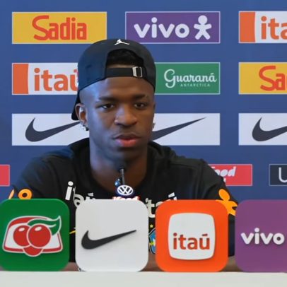 Vini Jr. não teme protagonismo e vê cobrança por Neymar como normal