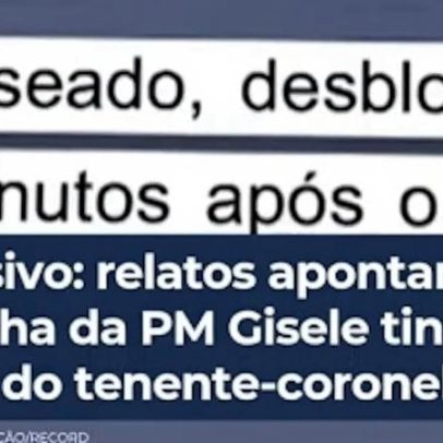 Relatos indicam que filha da PM Gisele temia o tenente-coronel