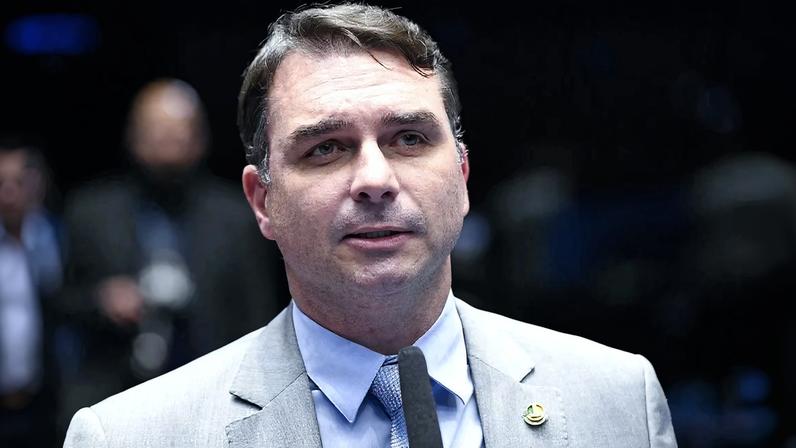 O senador Flávio Bolsonaro (PL-RJ). Foto: Jefferson Rudy/Agência Senado
