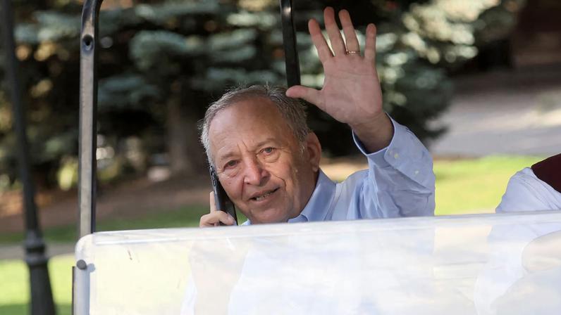 Larry Summers, Former United States Secretary of the Treasury, attends the annual Allen and Co. Sun Valley Media Conference in Sun Valley, Idaho, U.S., July 8, 2022. REUTERS/Brendan McDermid