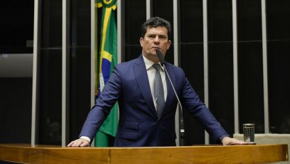 O senador e ex-ministro da Justiça Sergio Moro