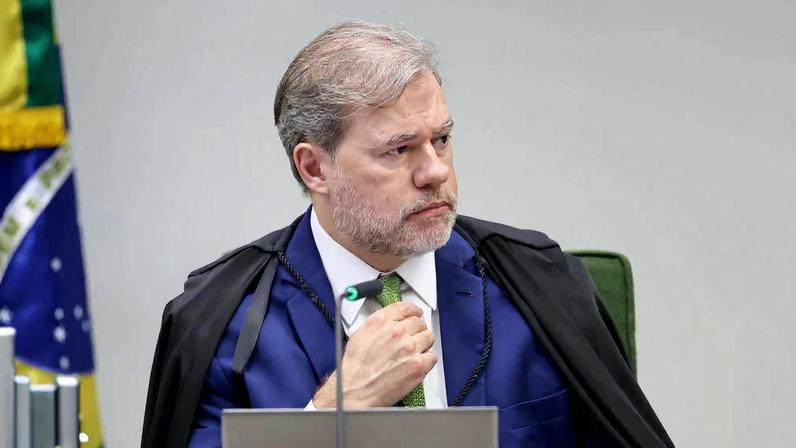 Ministro Dias Toffoli preside a sessão da Segunda Turma do STF. Foto: Gustavo Moreno/SCO/STF
