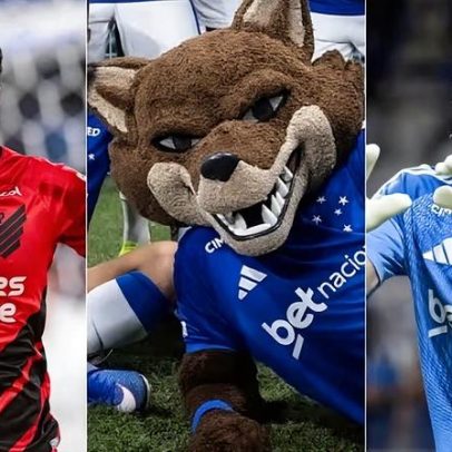 Artilheiros e mascotes: 5 curiosidades de Athletico-PR e Cruzeiro