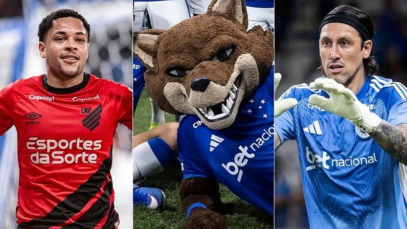 O Campeonato Brasileiro 2026 está com tudo na tela da RECORD e nas plataformas digitais R7.com e RecordPlus! O Athletico Paranaense recebe o Cruzeiro em casa nesta quarta (18) em um duelo eletrizante. Confira, a seguir, cinco curiosidades sobre as equipes: