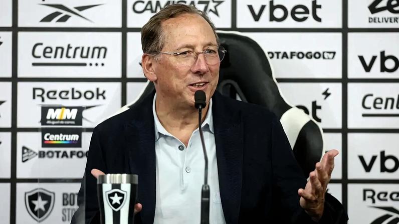 Botafogo tem John Textor como líder da SAF (Foto: Vítor Silva/Botafogo)