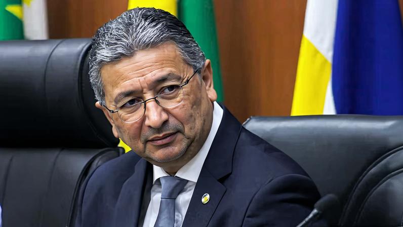 Edilson Damião, novo governador de Roraima. — Foto: Reprodução/Nonato Sousa/Ale-RR
