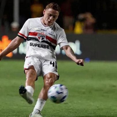 Maik e Cédric disputam vaga na lateral do São Paulo contra o Atlético-MG