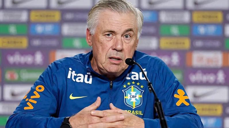 Carlo Ancelotti está em sete jogos no Brasileirão (Foto: Rafael Ribeiro/CBF)