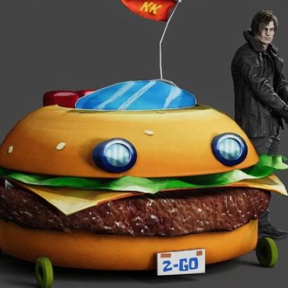 Fãs de Resident Evil Requiem seguem modificando o Porsche do Leon